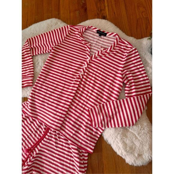 GibsonLook x Hi SugarPlum ‘Summer of Fun’ Striped Lounge Pajama Set Size S - Picture 4 of 8